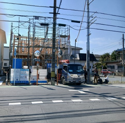 リーブルガーデン．S　熊谷末広第６　の前面道路含む現地写真|現地前面道路（2026年03月24日）撮影