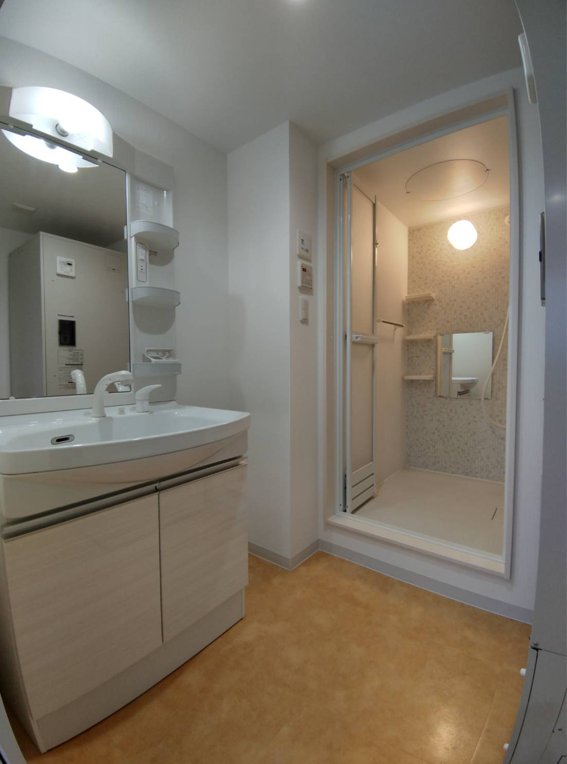 シャーウッドの洗面所