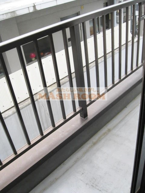 エクセルアズマのバルコニー