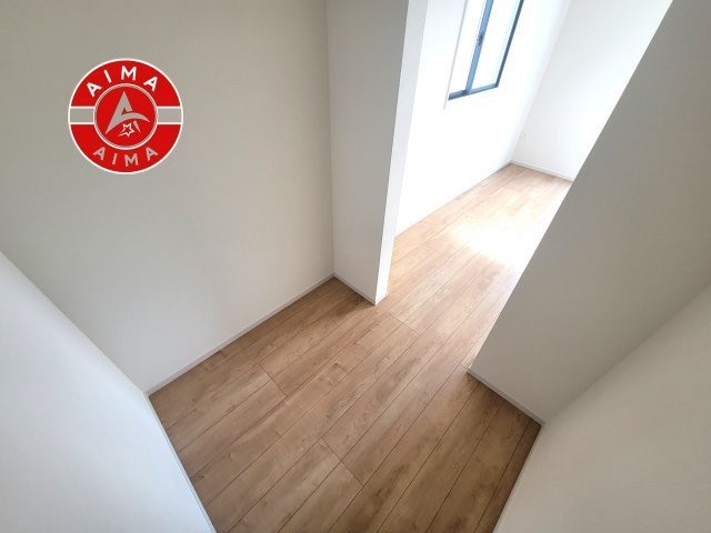 糟屋郡宇美町宇美東3丁目第3-3棟（1号棟）　の収納|洋服や大きな荷物が多い方や人数の多いご家族などは、一般的なクローゼットよりもウォークインクローゼットのほうが使い勝手が良いです。
