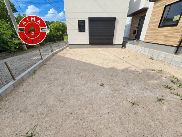 糟屋郡宇美町宇美東3丁目第3-3棟（1号棟）　の庭|お庭で自由な時間を過ごせます。