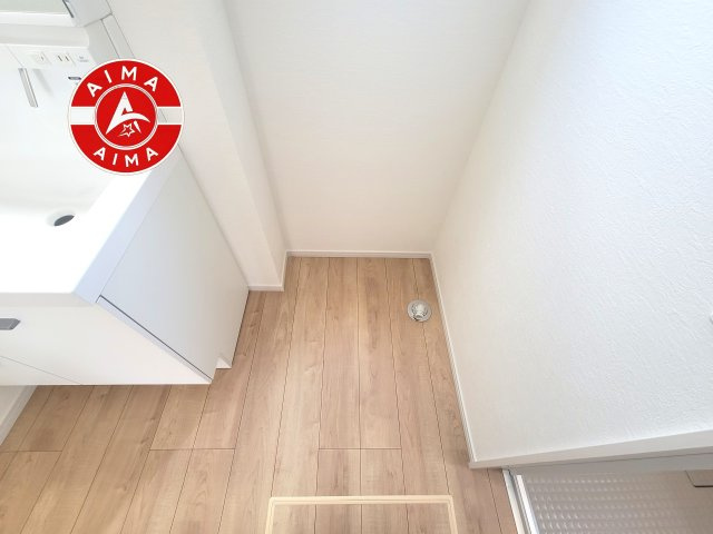 糟屋郡宇美町宇美東3丁目第3-3棟（1号棟）　のランドリースペース|ランドリースペースとなります。広々して有効的にご使用できます。