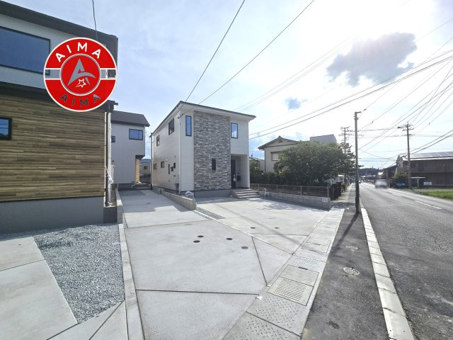 糟屋郡宇美町宇美東3丁目第3-3棟（1号棟）　の前面道路含む現地写真|見学の時間などお気軽にお問い合わせ下さい。