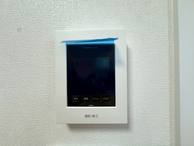 SUN COURTーサンコート－小倉南区東貫3丁目【小倉南区　新築戸建て】の防犯設備|訪問者を画像と音声で確認できる、防犯性に優れた安心のシステム♪　【小倉南区　新築戸建て】