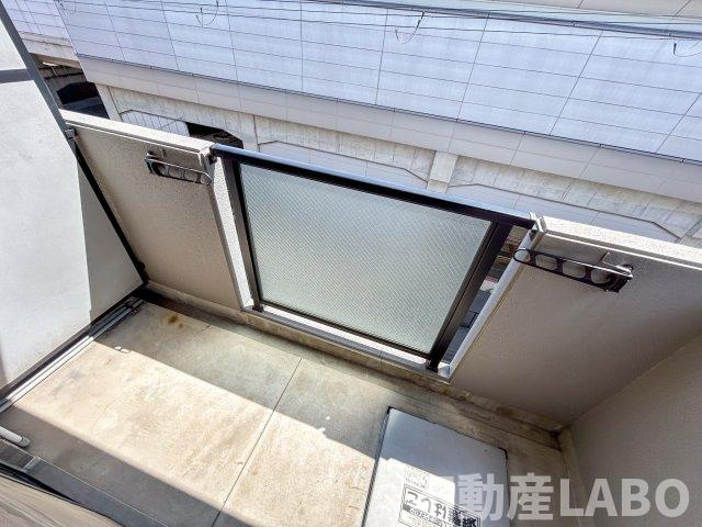 ランブラスあびこのバルコニー