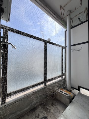 スポール南住吉のバルコニー