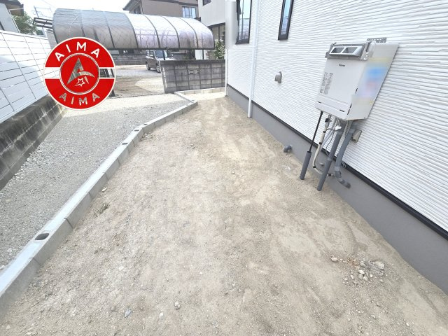 糟屋郡宇美町宇美東3丁目第3-3棟（2号棟）　の外観|お庭で自由な時間を過ごせます。