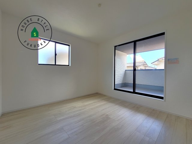 糟屋郡宇美町宇美東3丁目第3-3棟（2号棟）　の内観：施工例|将来的に、琉球畳を引きまして和室風にすることも可能です。
