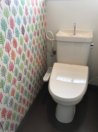 館林市細内町　アパート　6棟一括のトイレ