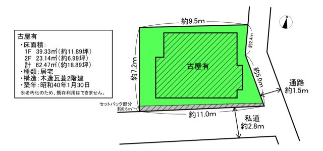 杉並区成田東３丁目の土地図