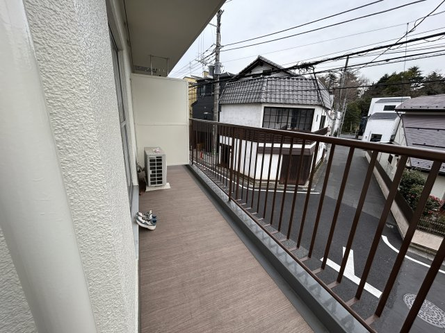豊玉永谷マンションのバルコニー