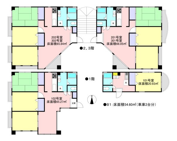 アクセス立野町の間取り