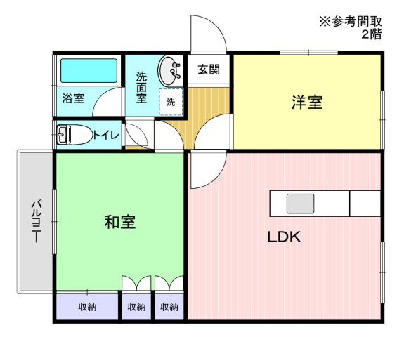 ビックハイツの間取り