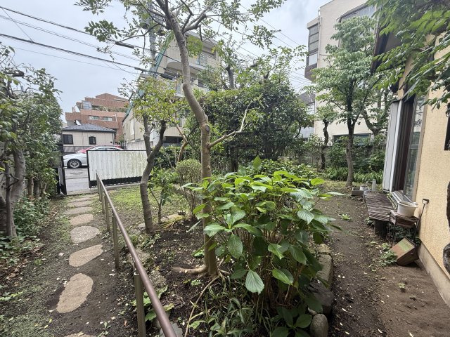 大田区中央４丁目の庭