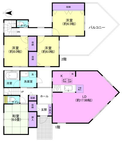 船橋市丸山２丁目の間取り