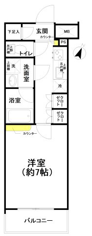 クレヴィスタ久が原の間取り