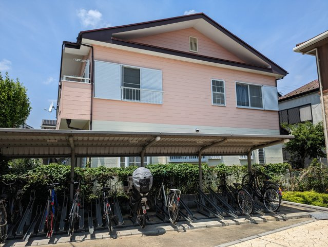 下貝塚テラスハウスの外観