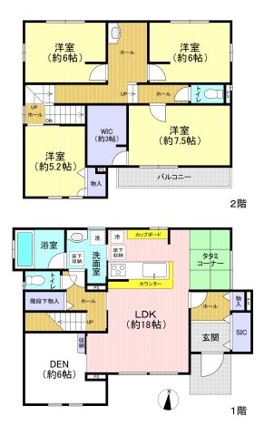 比企郡吉見町東野１丁目の間取り