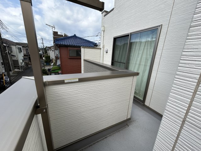 新座市石神５丁目のバルコニー