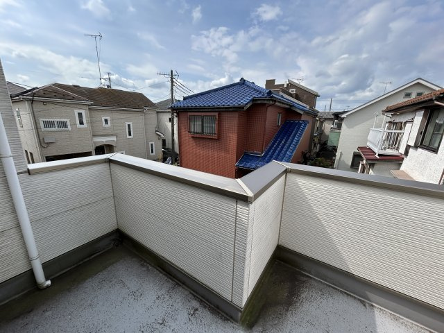 新座市石神５丁目のバルコニー