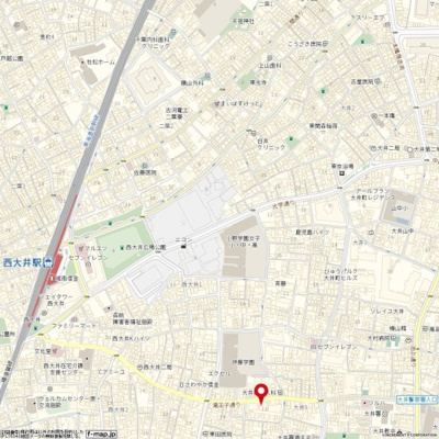 【地図】 | ナイスアーバン大井