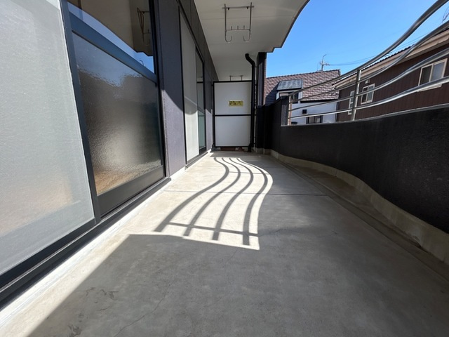 サンタプレイス岡崎のバルコニー