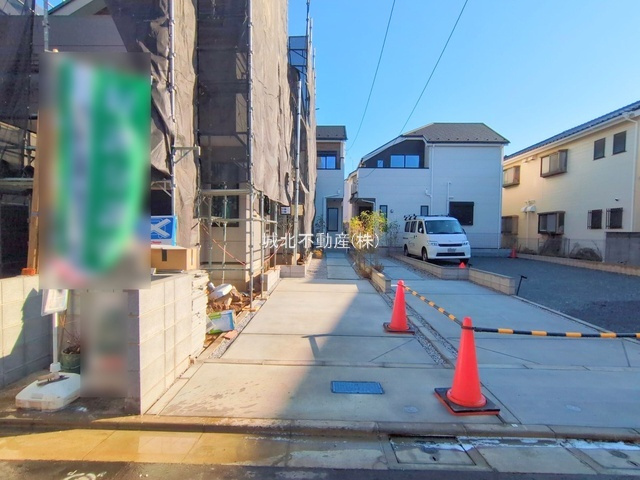 練馬区石神井台8丁目 全4棟 2号棟の外観|堂々完成につきご内覧いただけます♪