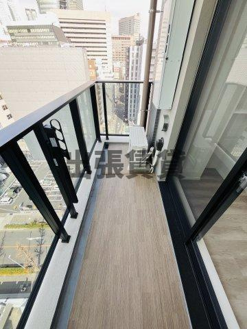 仲介手数料0円！！クレヴィスタ名駅南のバルコニー