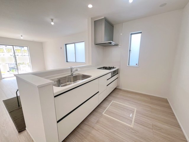 ハートフルタウン読谷村上地　A号棟のキッチン