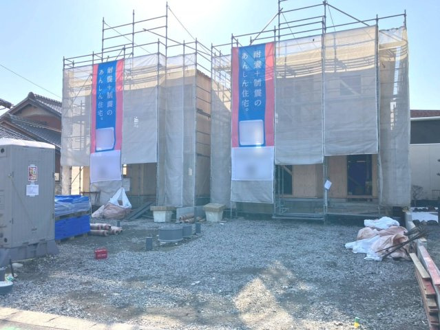 クワイエ　一宮市北方町北方第2　全2区画分譲の外観|「現地（2026年2月27日）撮影」　
■全体写真　
■ヤマダ不動産　株式会社リライフ　