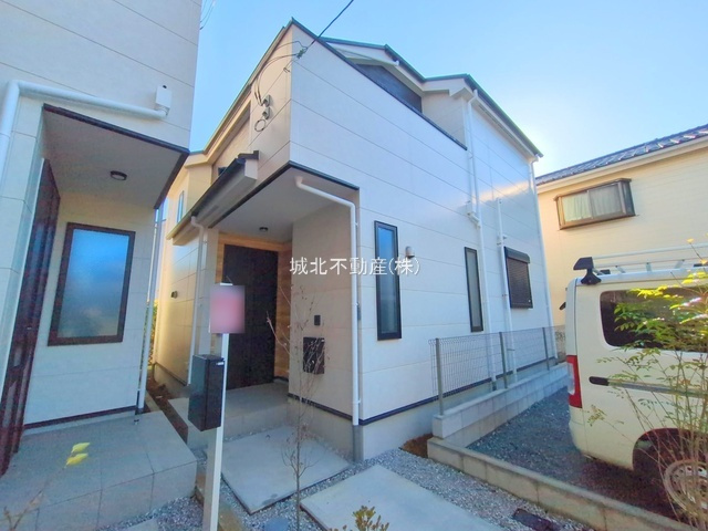 練馬区石神井台8丁目 全4棟4号棟の外観|堂々完成につきご内覧いただけます♪