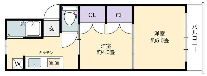 オーナーズマンションの間取り
