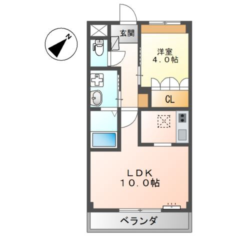 フォレスト　シャレの間取り