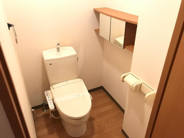 ソレイユのトイレ|シャワー付トイレ