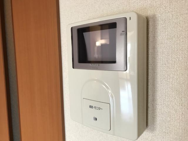 ソレイユの内装|カメラ付インターホン