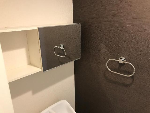 FLATSTELLAR隅の浜のトイレ|トイレ収納棚
