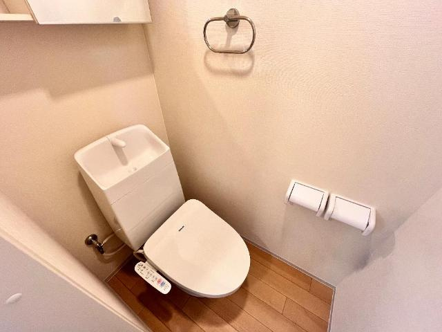 ファミール大野のトイレ|シャワー付トイレ