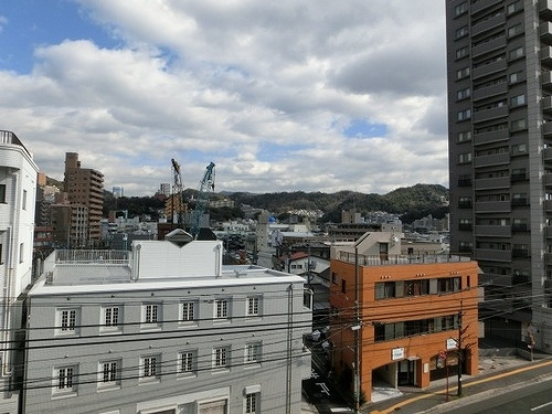 牛田ハイムのその他|東側バルコニーからの眺望　※前回募集時