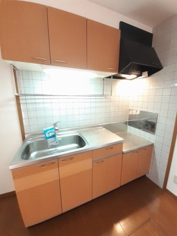 オリゾンテ宮浜Ⅱのキッチン|使いやすいキッチンです