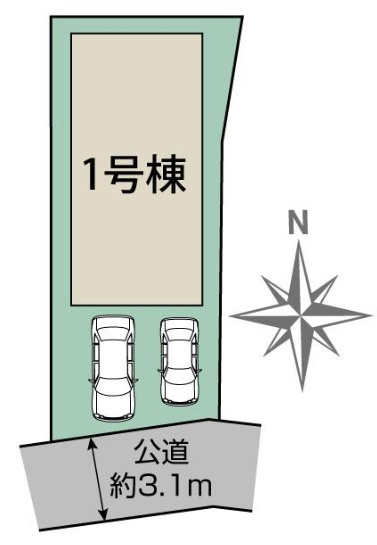 神戸市垂水区名谷町の区画図