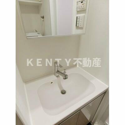 【洗面所】 | クレヴィスタ大森Ⅱ | 明るい洗面所です