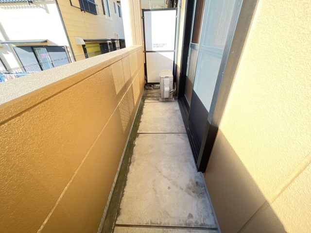 フラワーヒルズ山ノ神のバルコニー