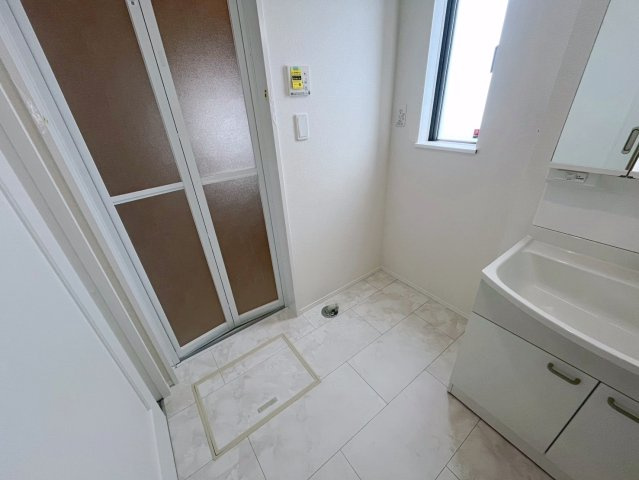 ハートフルタウン読谷村上地　C号棟の脱衣所