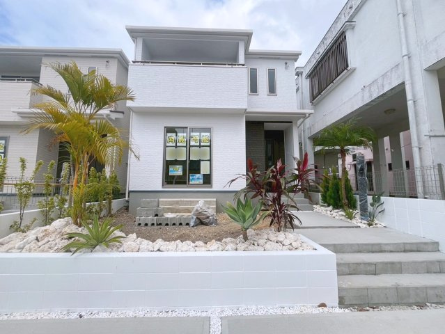 ハートフルタウン読谷村上地　C号棟の庭