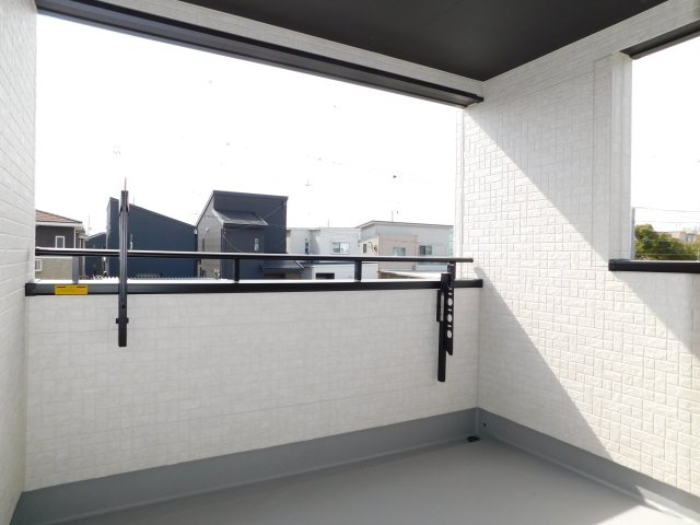 名古屋市港区大西２丁目の新築一戸建のバルコニー|◇バルコニー◇　　南面で陽当り良好なインナーバルコニー♪