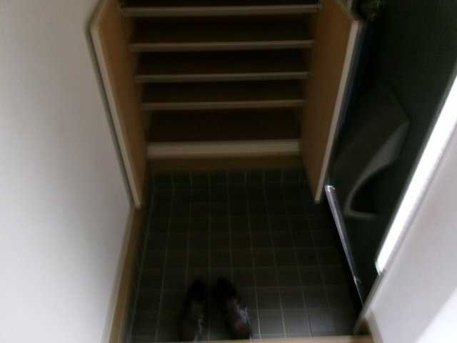 シーサイドハイツの玄関