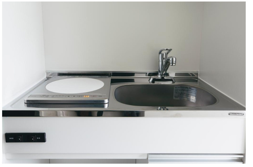 ジリオロッソ東新宿のキッチン