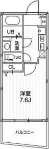 ルクレ阿波座レジデンスの間取り