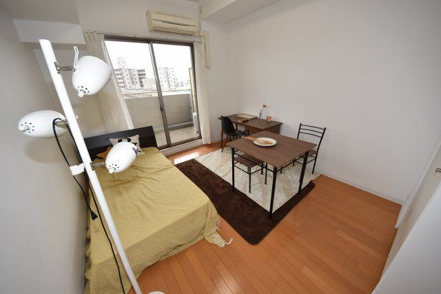 ルクレ阿波座レジデンスの居間・リビング