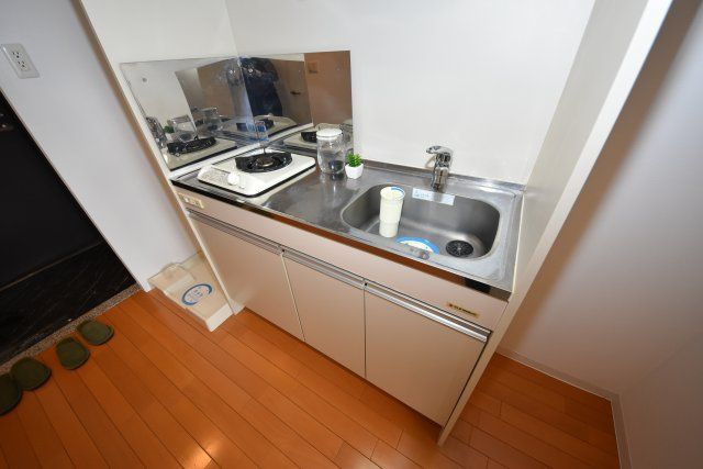 ルクレ阿波座レジデンスのキッチン